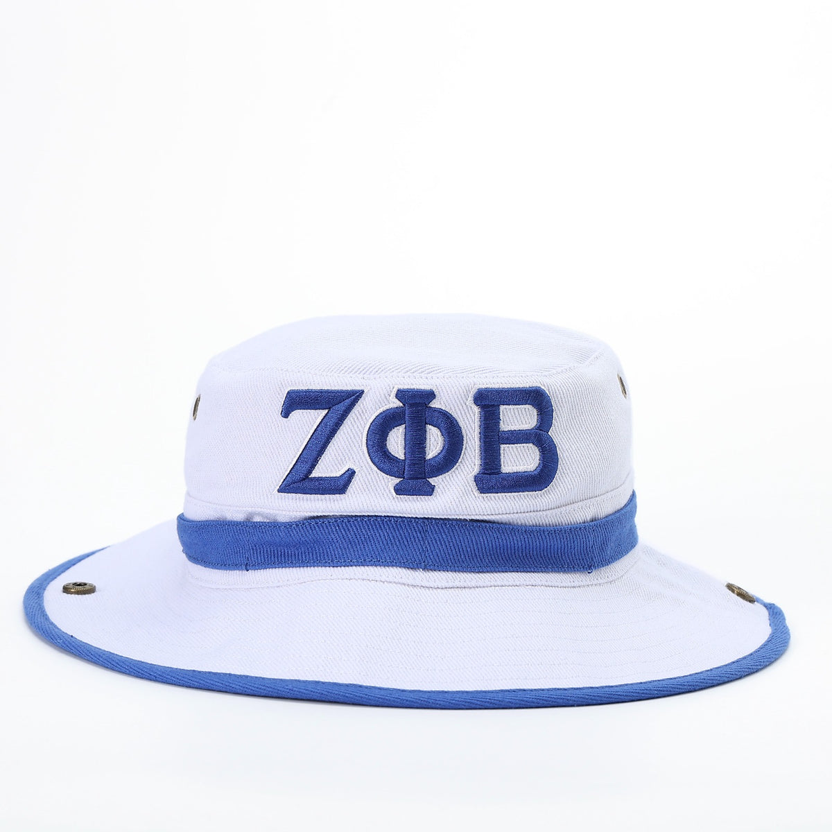 Zeta White Boonie Hat