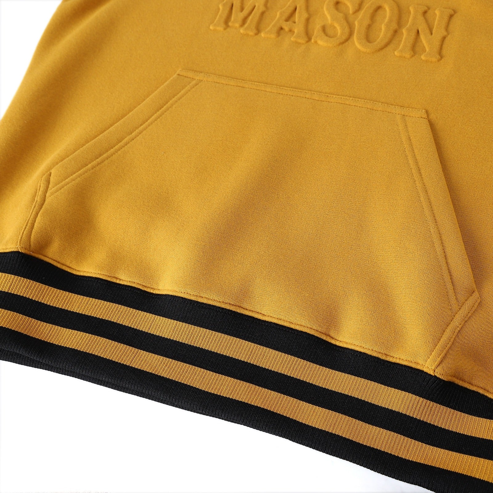 Mason Gold Quarter Zip Sweatshirt