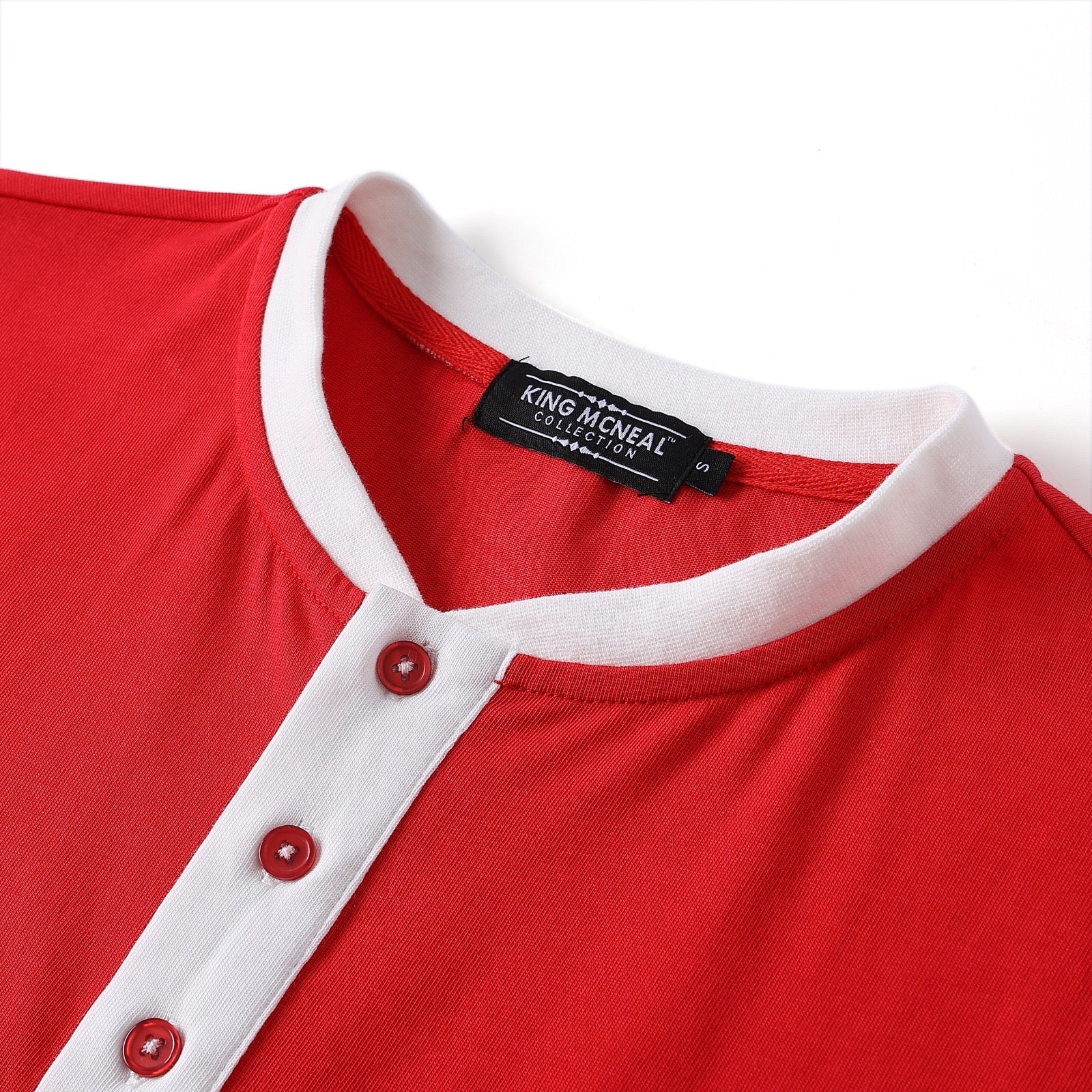 Delta Red Premium Henley Shirt