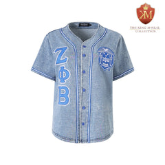 Zeta Denim Baseball Jersey