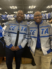 Zeta Phi Beta Reflective Bomber Jacket