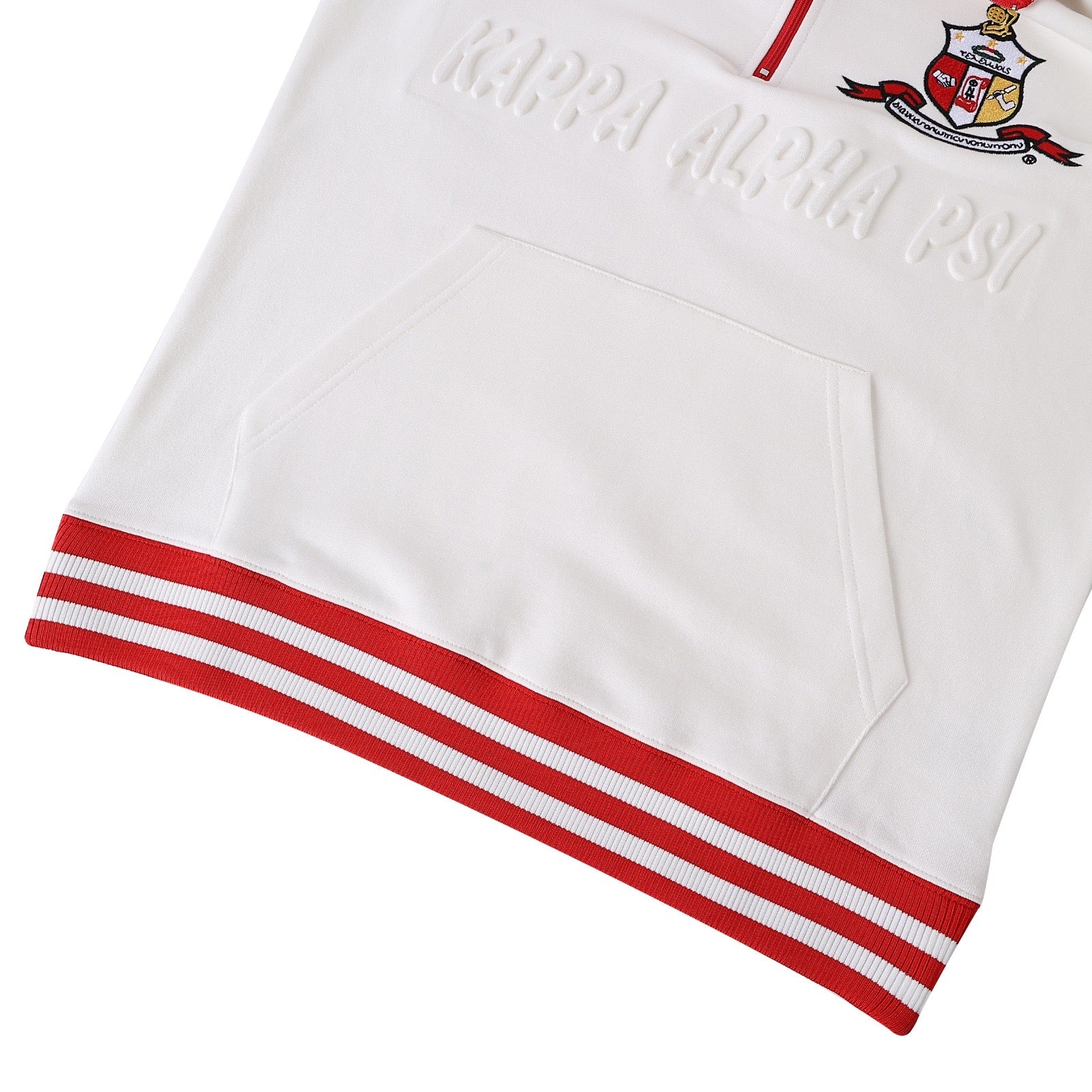 Kappa White Quarter Zip Sweatshirt