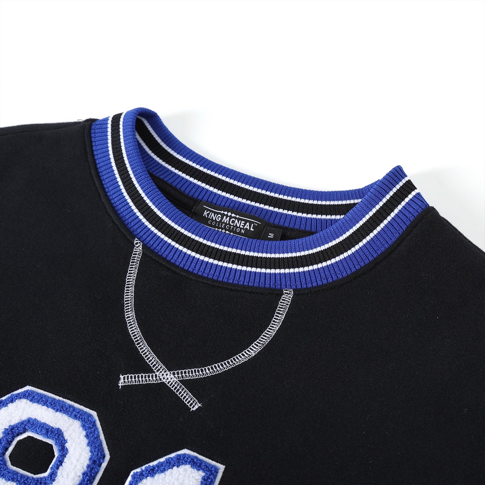 Phi Beta Sigma 1914 Black Chenille Crewneck Sweatshirt