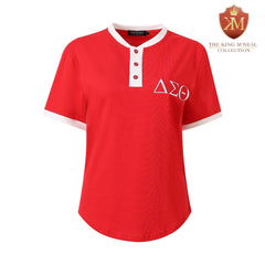 Delta Red Premium Henley Shirt