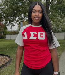 Delta Red Premium Raglan Shirt