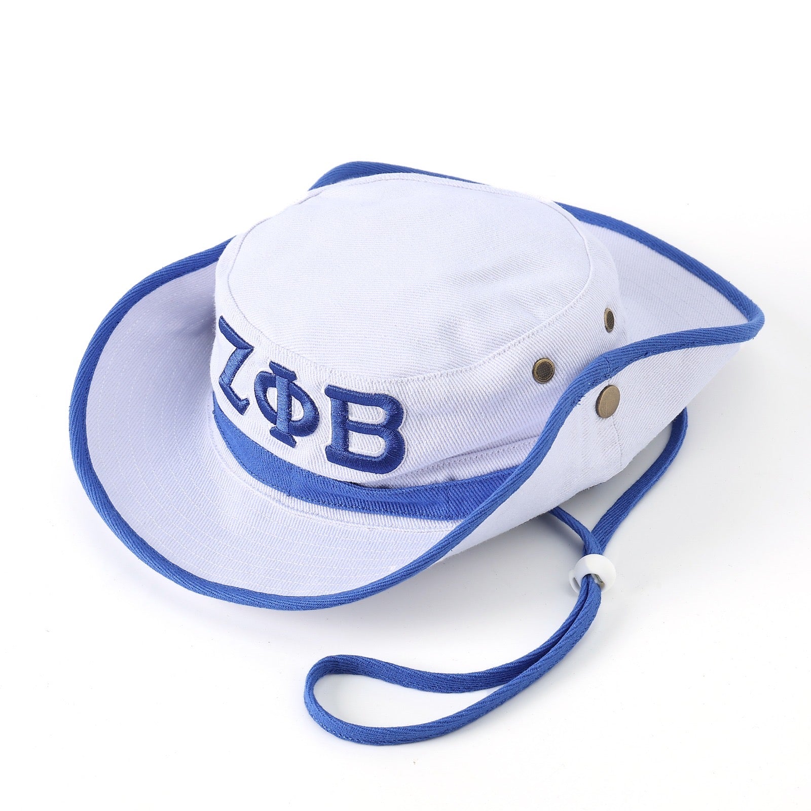 Zeta White Boonie Hat