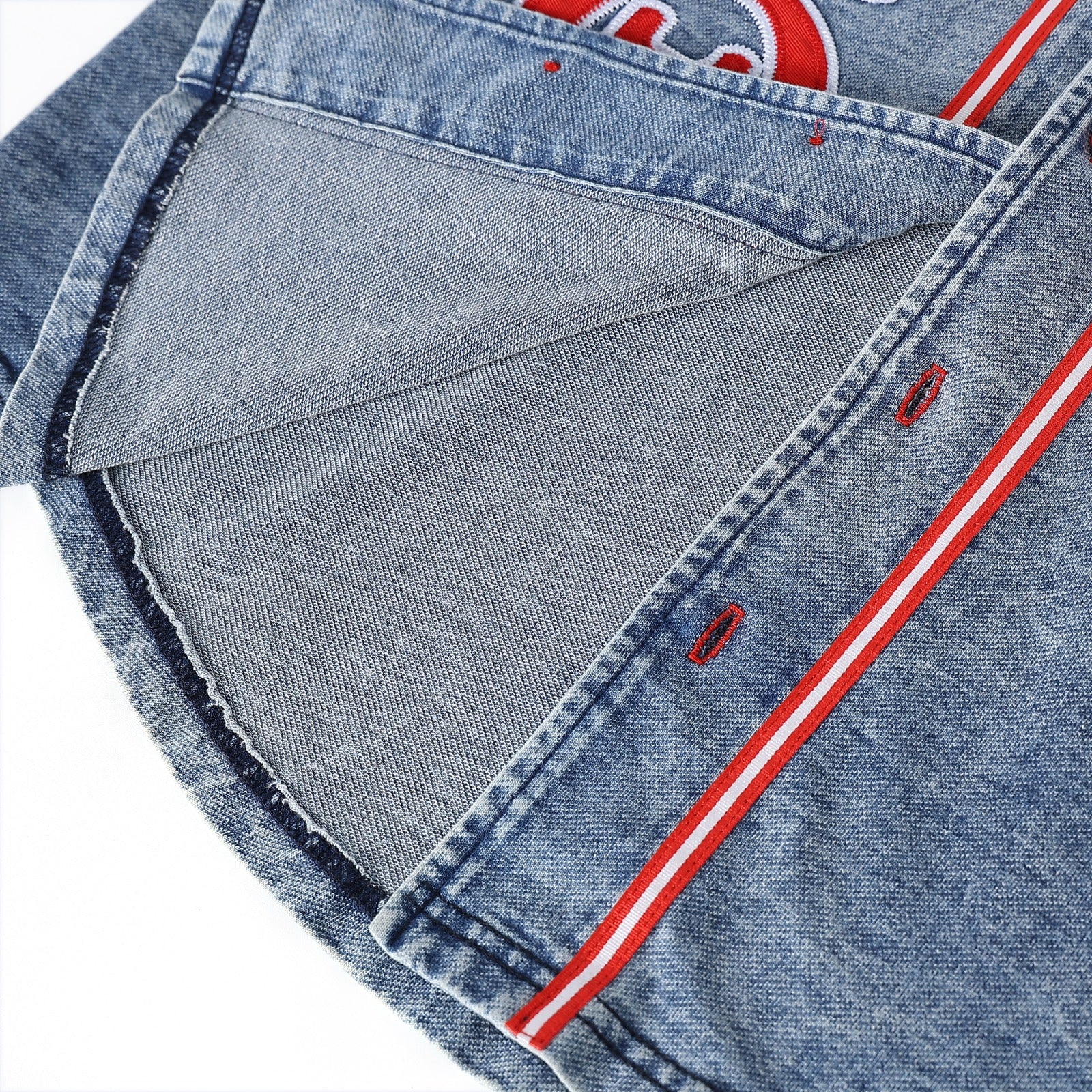 Delta Denim Baseball Jersey