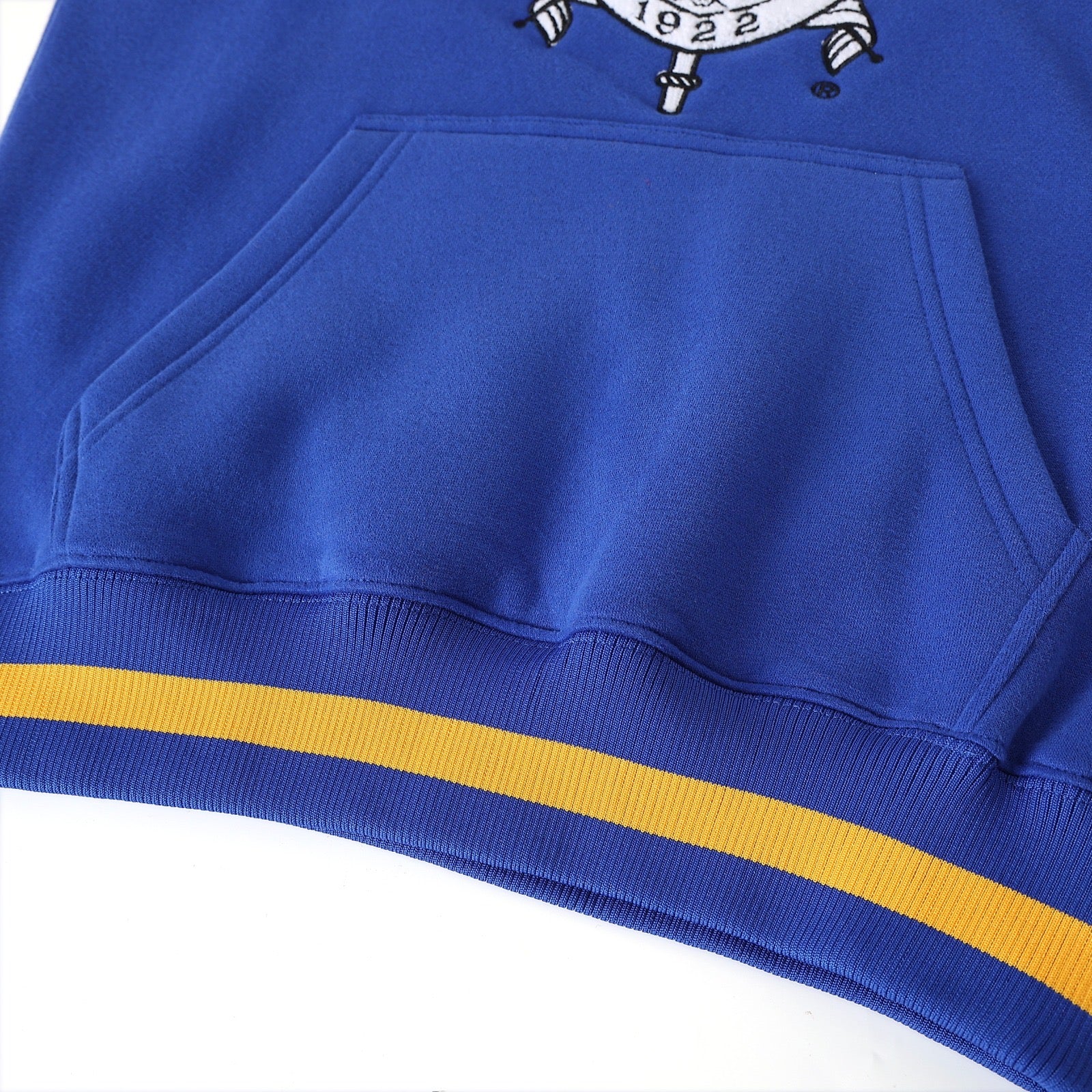 SGRho Chenille Crest Pocket Crewneck