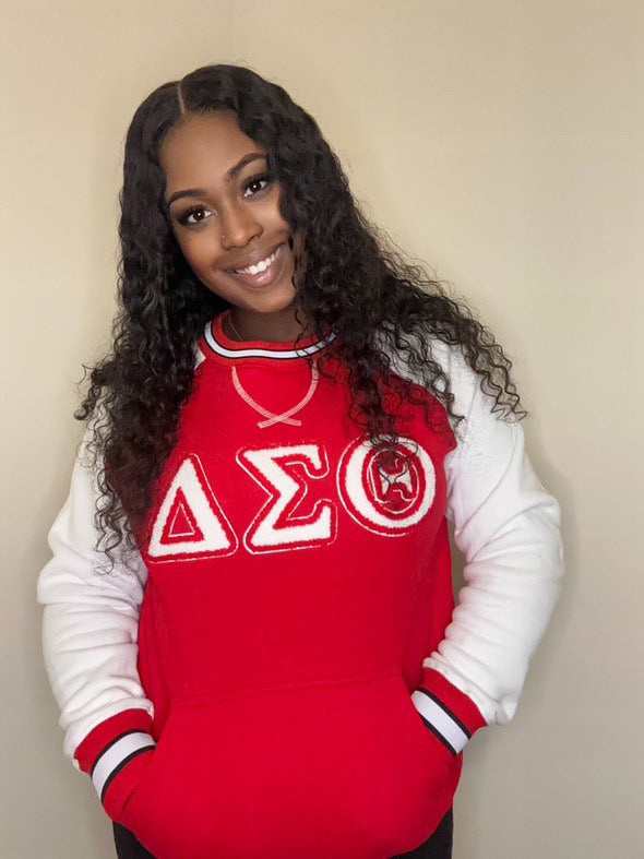 DST Chenille Letter Crewneck