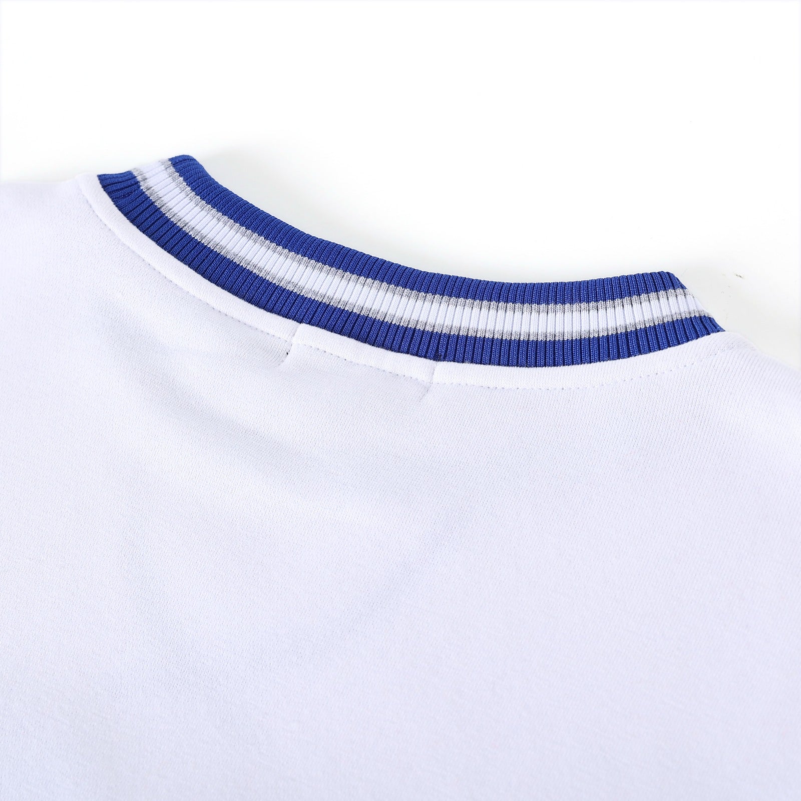 1920 White Striped Chenille Crewneck (Unisex Size)