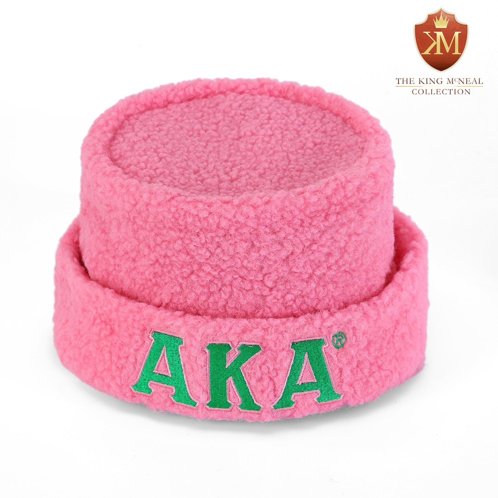 AKA Pink Sherpa Beanie Hat