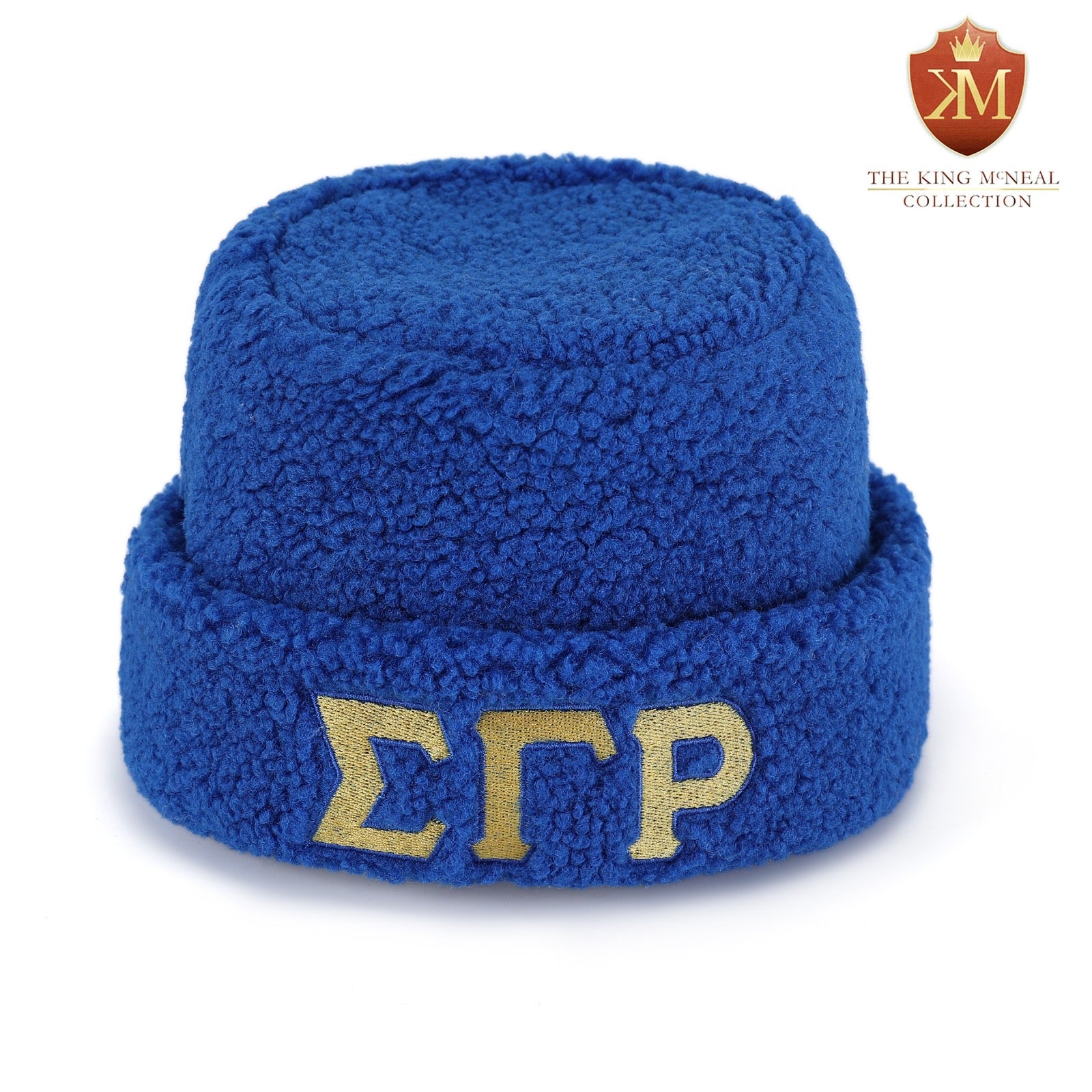 SGRho Blue Sherpa Beanie Hat