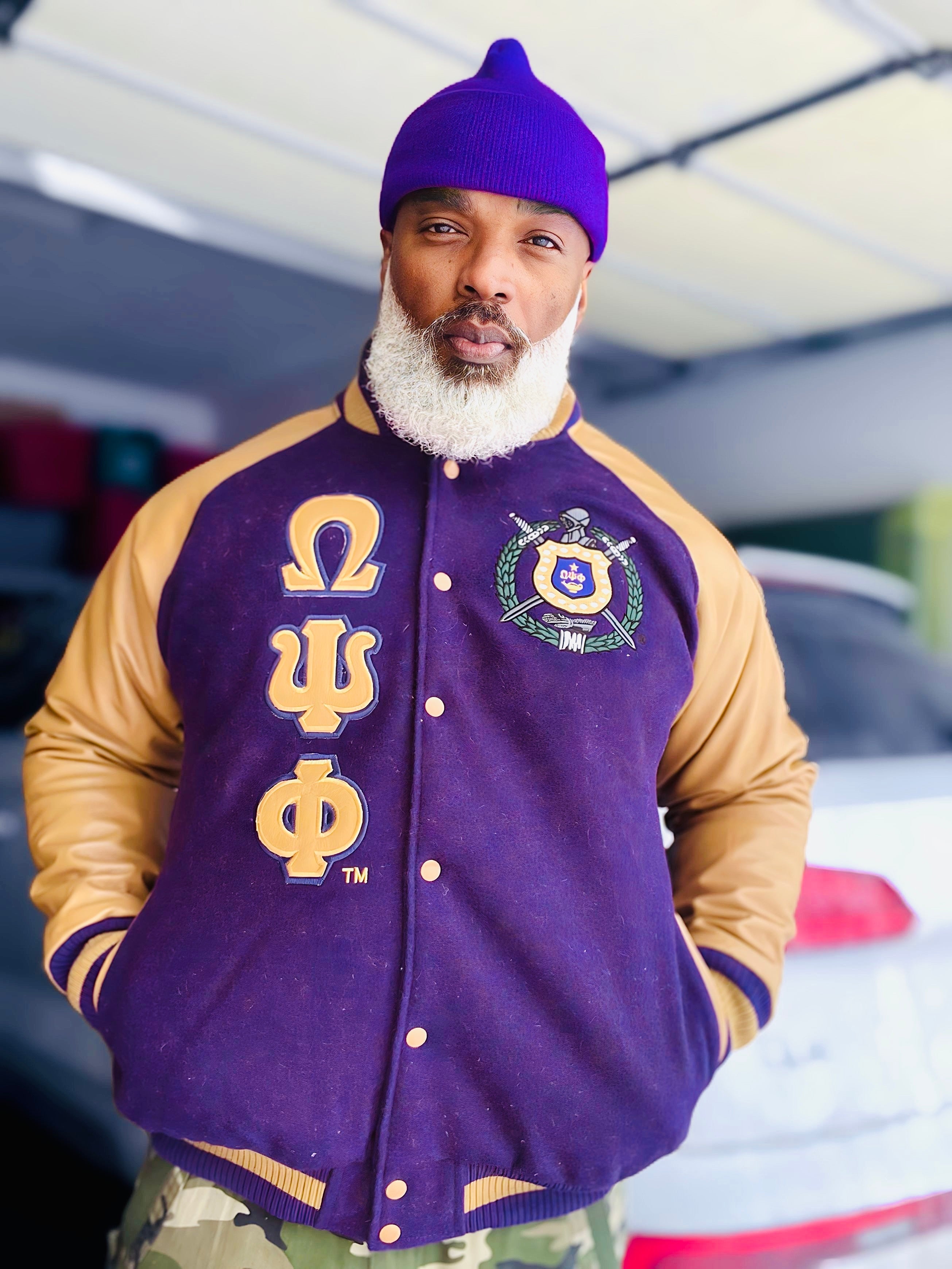 Omega Wool Letterman Jacket