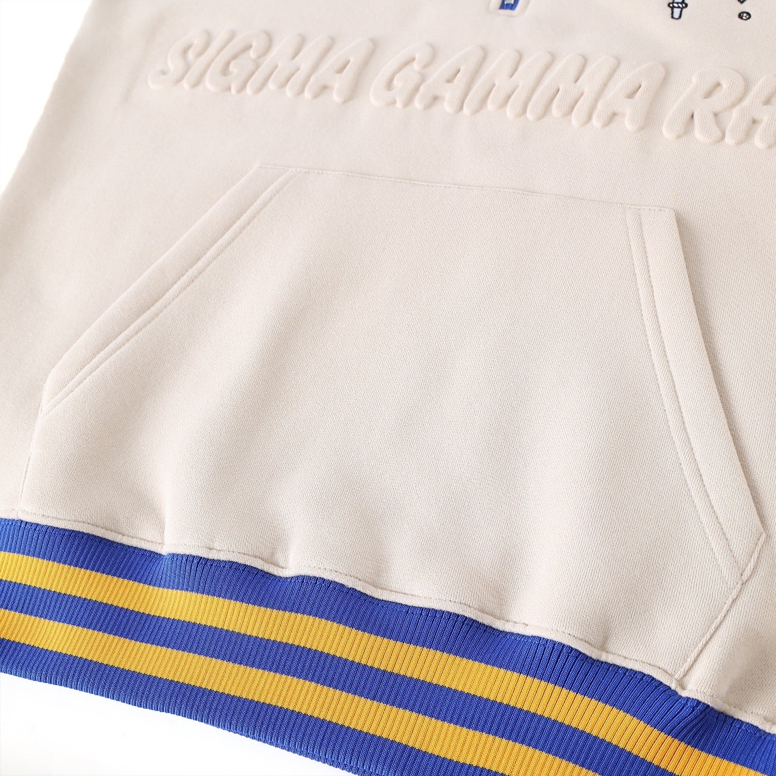 SGRho Nuetral Quarter Zip Sweatshirt Unisex