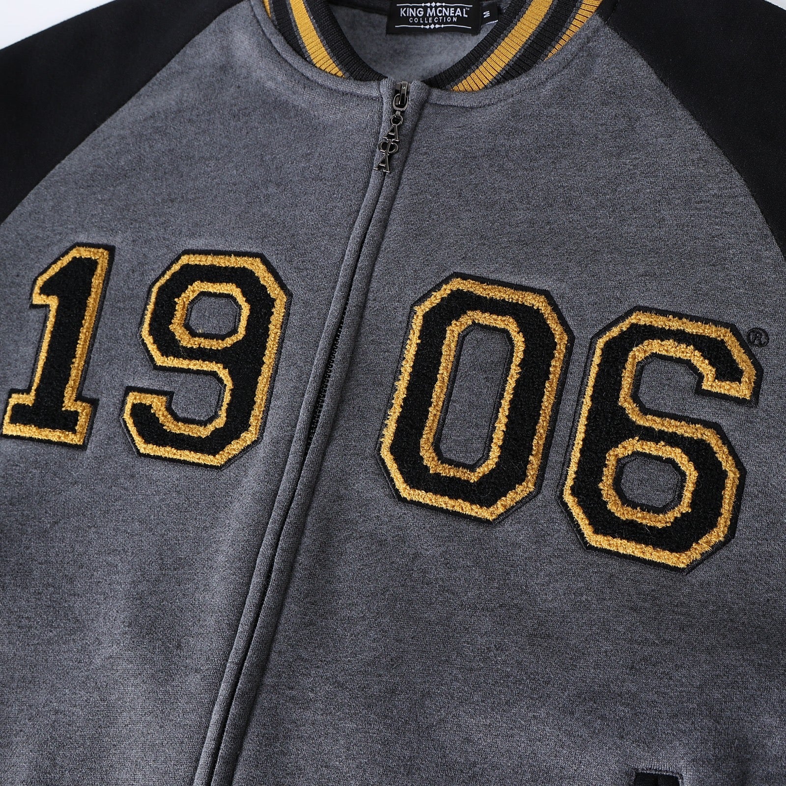 Dark Grey Alpha 1906 Varsity Fleece