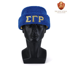 SGRho Blue Sherpa Beanie Hat