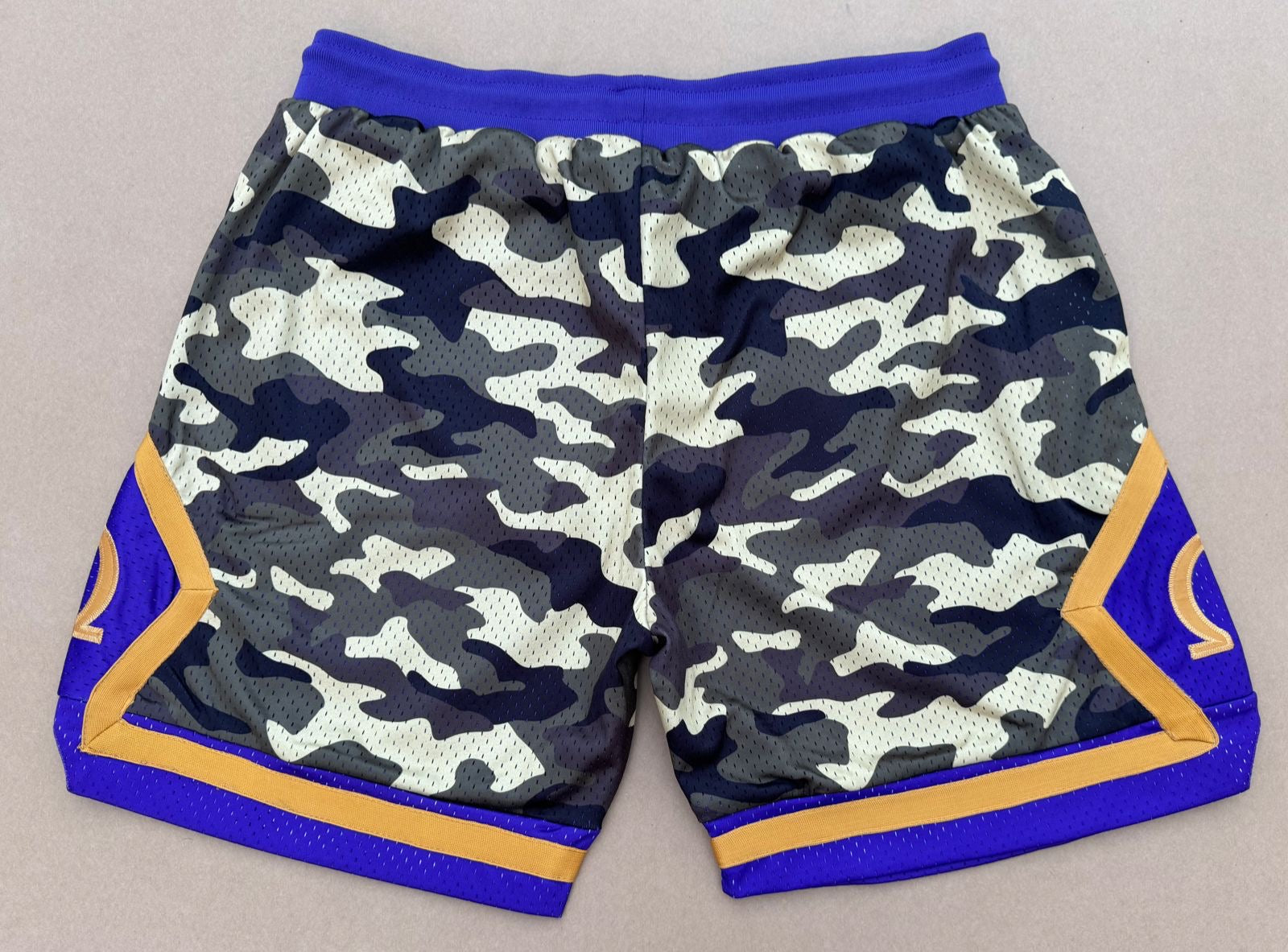 Omega Camo Heavy Mesh Basketball Shorts