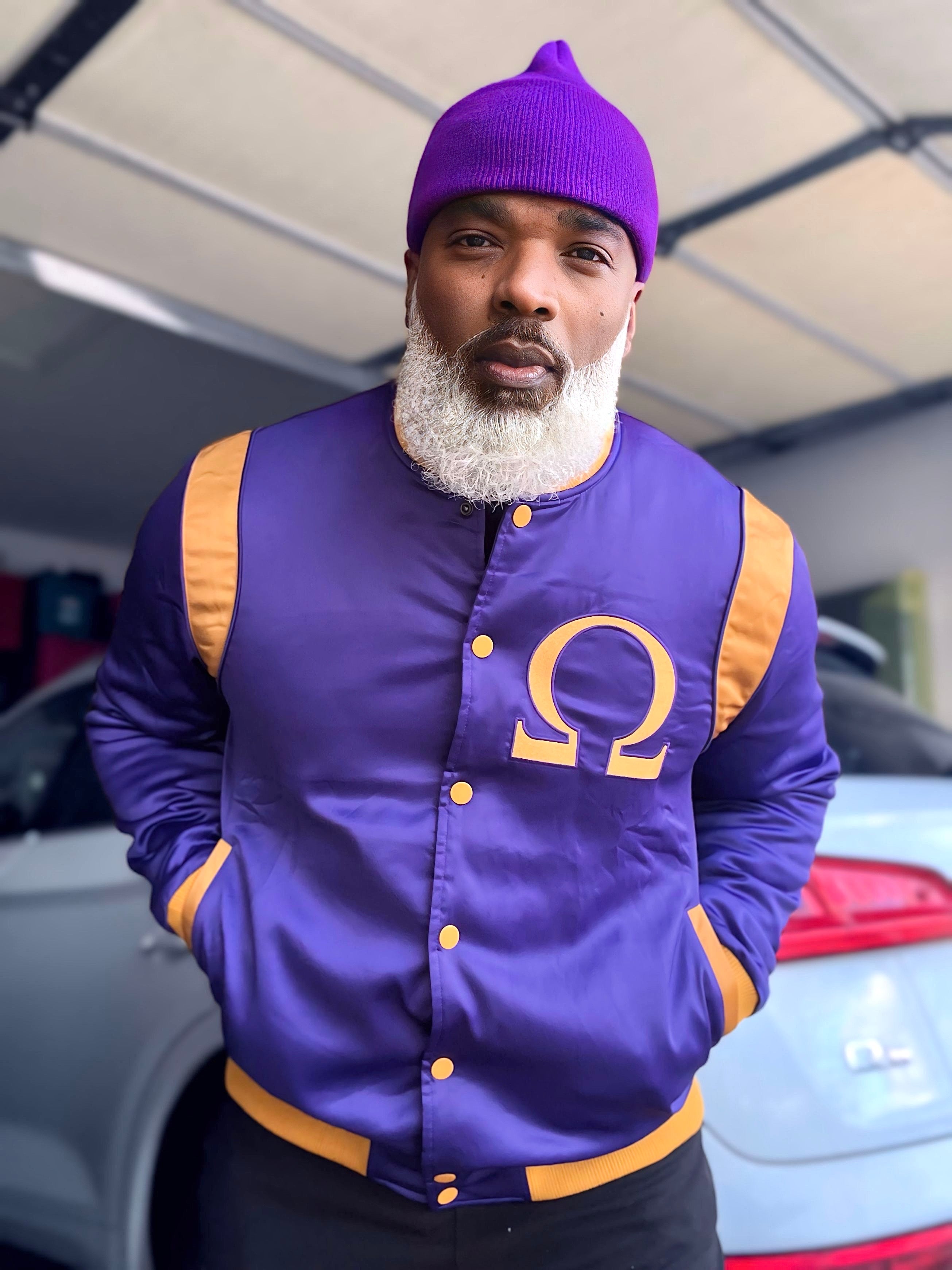 Omega Psi Phi Bomber Jacket