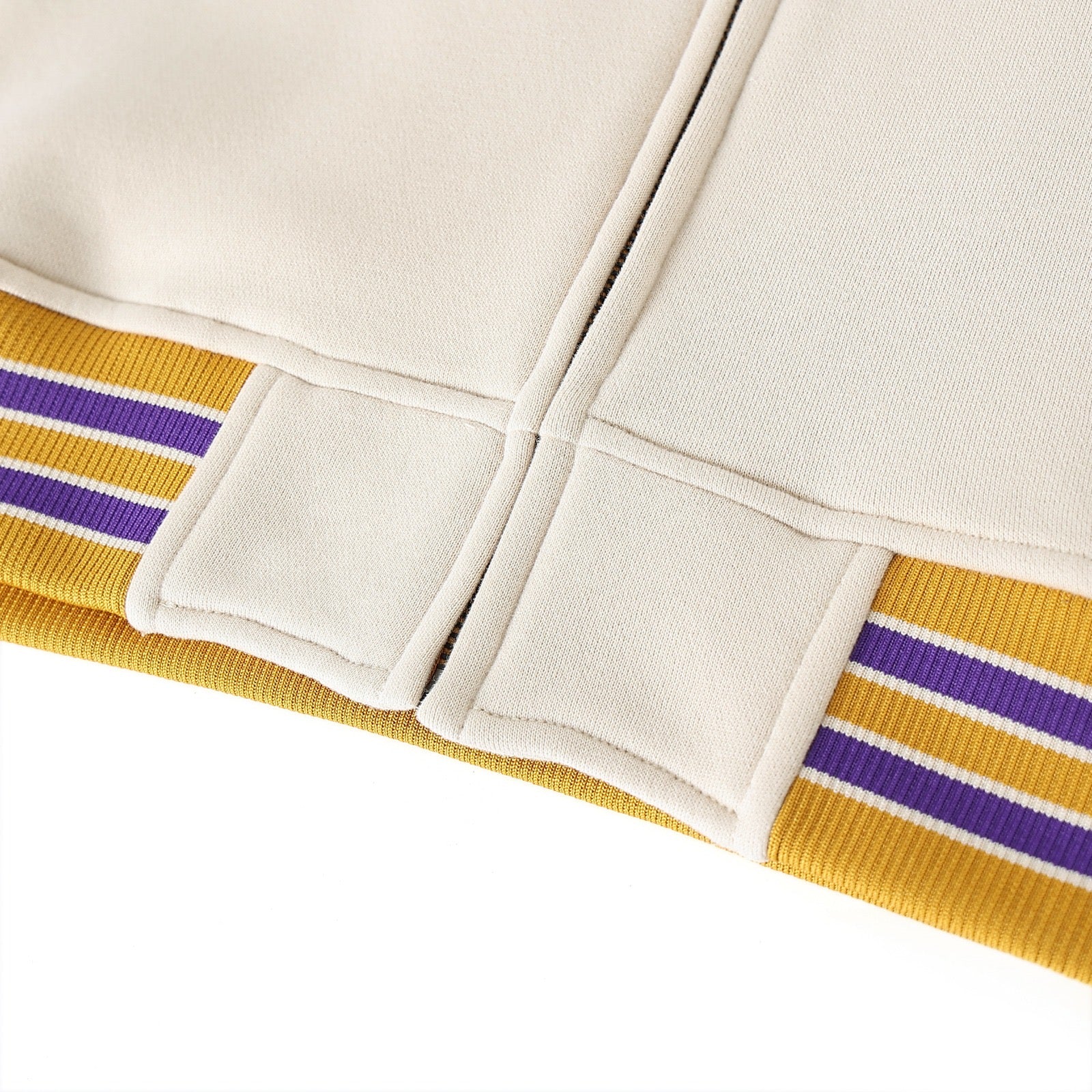 Omega Neutral Varsity Fleece Jacket