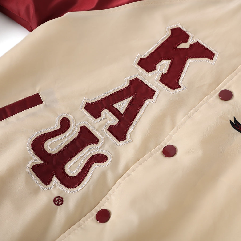 Cream kappa alpha psi clearance bomber jacket