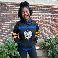 SGRho Black Hockey Hoodie Unisex