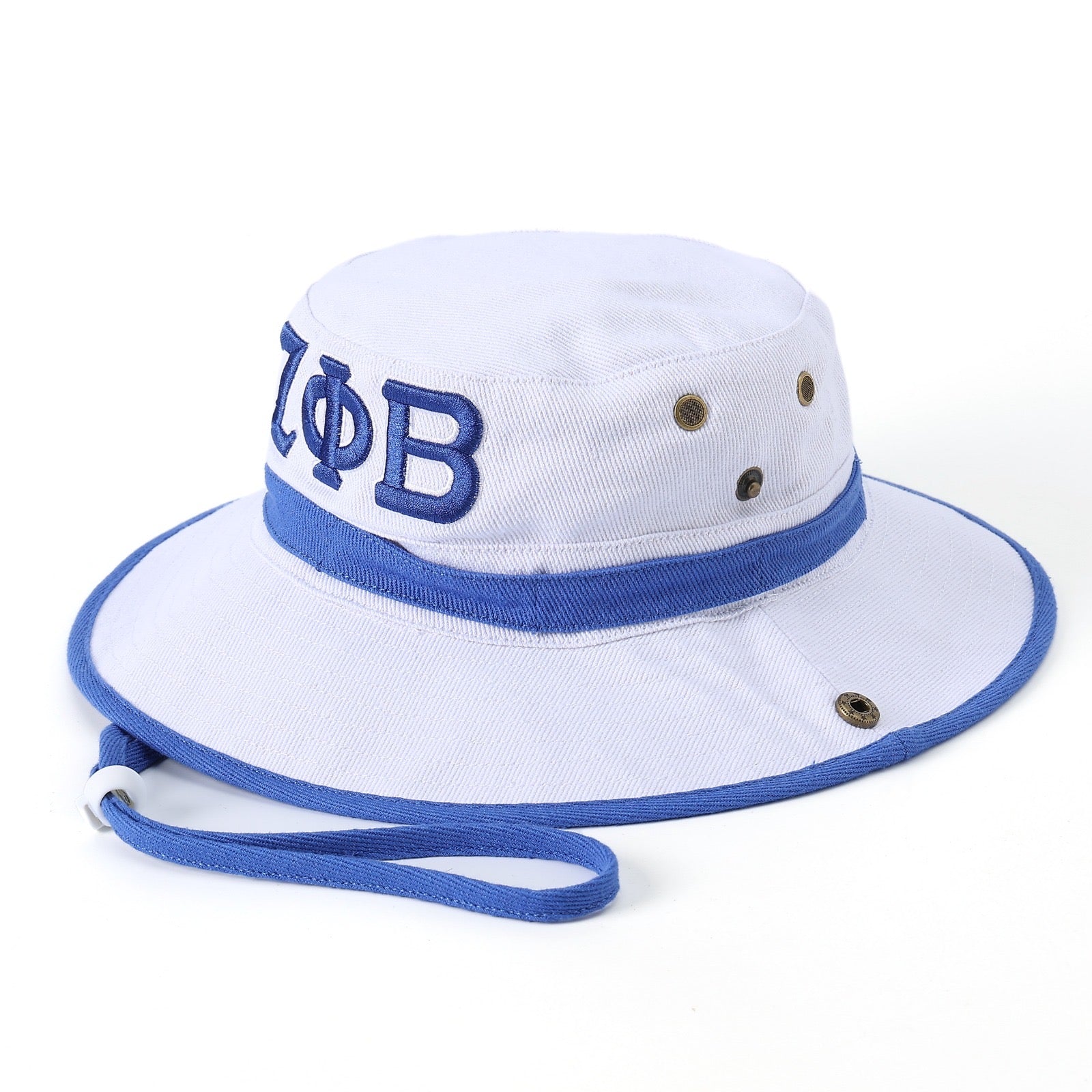 Zeta White Boonie Hat