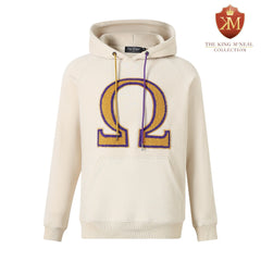 Omega Ω Neutral Chenille Hoodie