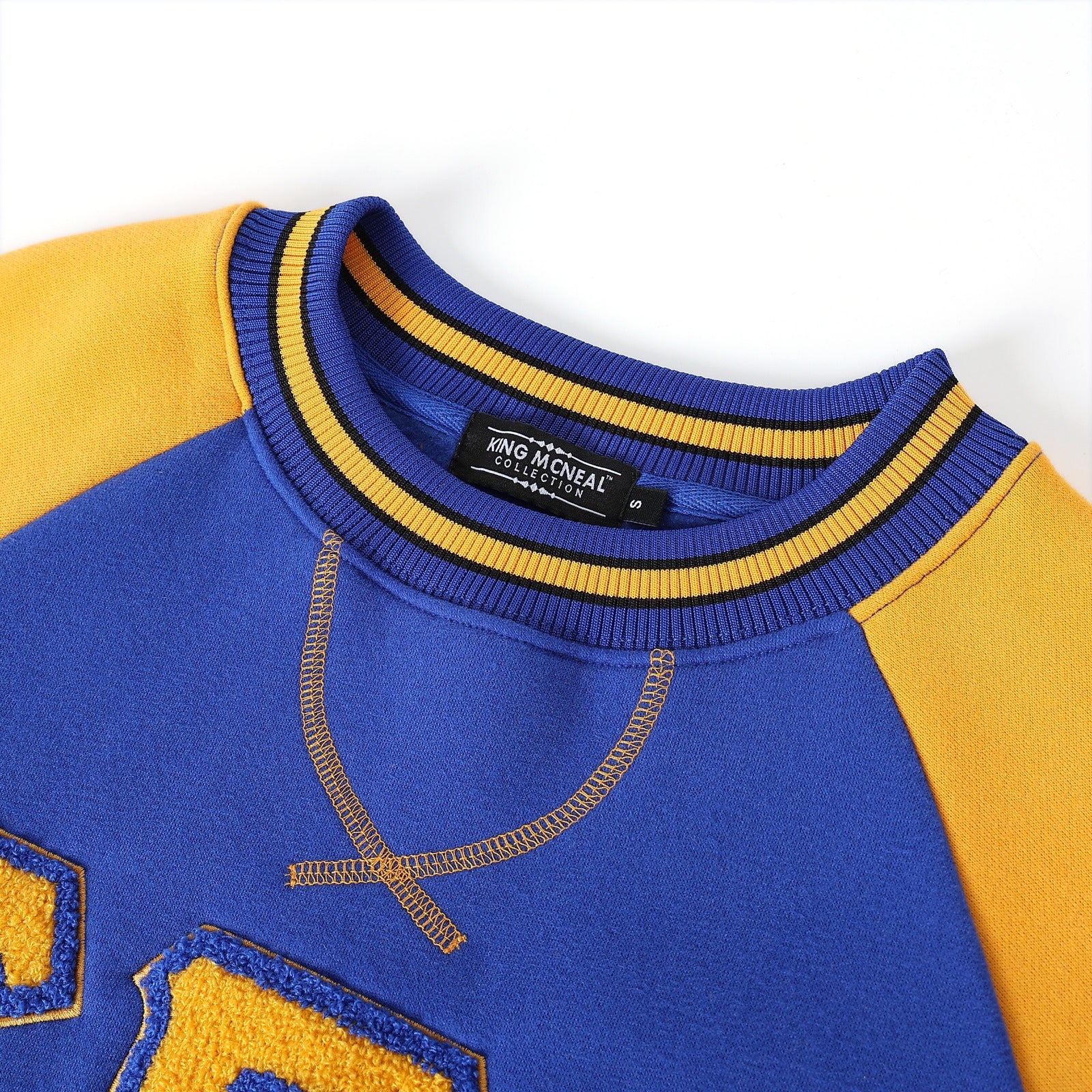 SGRho Chenille Pocket Crewneck