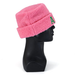 AKA Pink Sherpa Beanie Hat