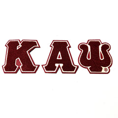 Kappa Crimson Chenille Patch