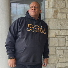 Alpha Black Premium Hoodie