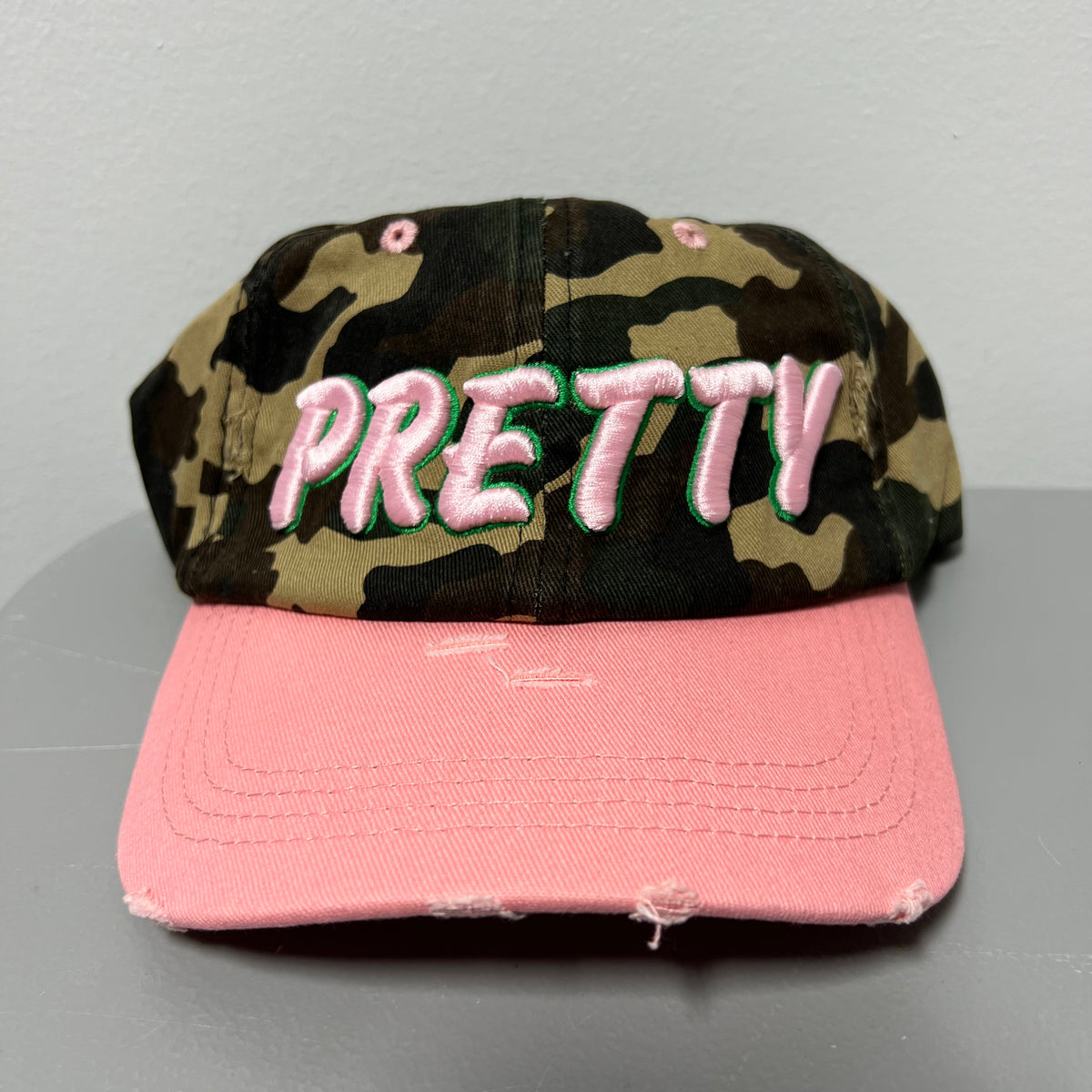 “PRETTY GIRL” Camo Hat