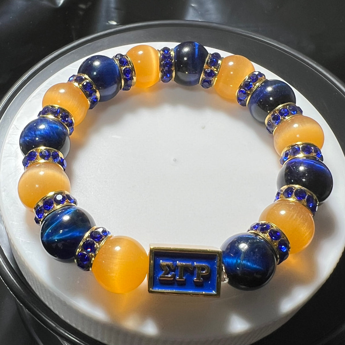 SGRho Royal Tigers Eye Bracelet