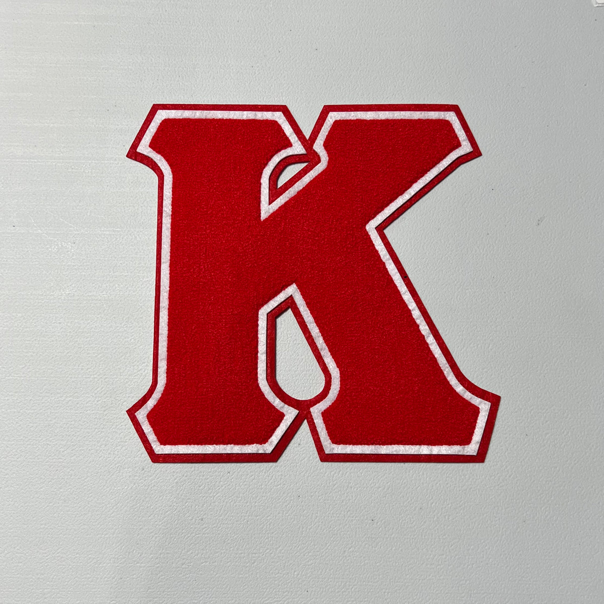 Kappa “K” Chenille Patch