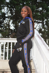 SGRho Black Tapered Jacket (Unisex Size)