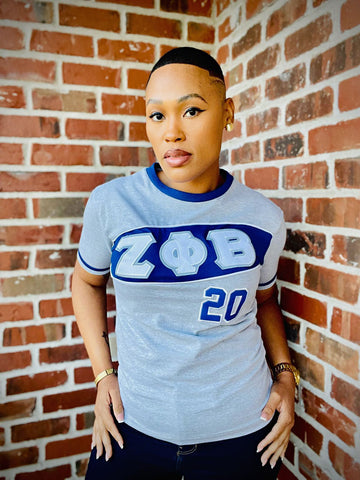 Zeta Phi Beta Pinstripe Baseball Jersey – The King McNeal Collection