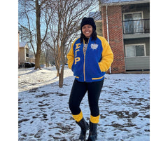 SGRho Reversible Sherpa Bomber Jacket