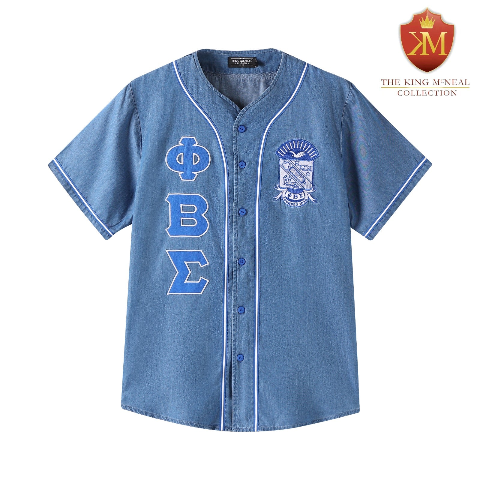 Sigma Denim Baseball Jersey – The King McNeal Collection