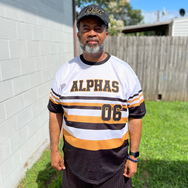 The King Mcneal Collection Alpha Phi Alpha Basketball Jersey L