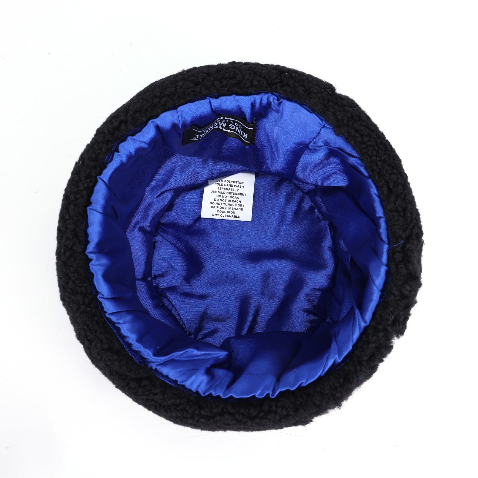 Zeta Black Sherpa Beanie Hat