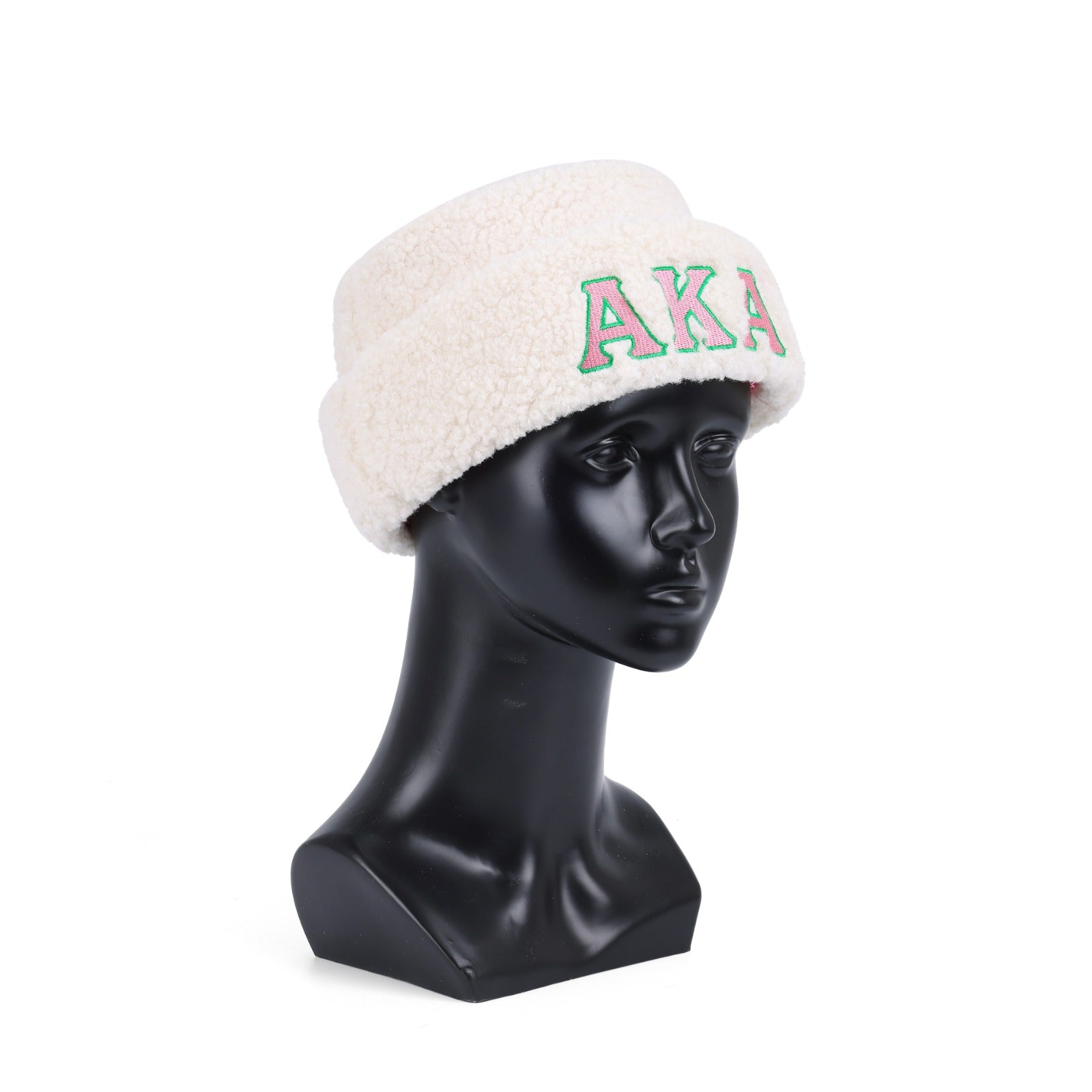 AKA Neutral Sherpa Beanie Hat