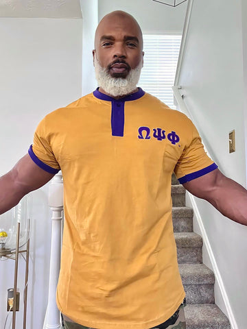 Omega Psi Phi Pinstripe Baseball Jersey – The King McNeal Collection