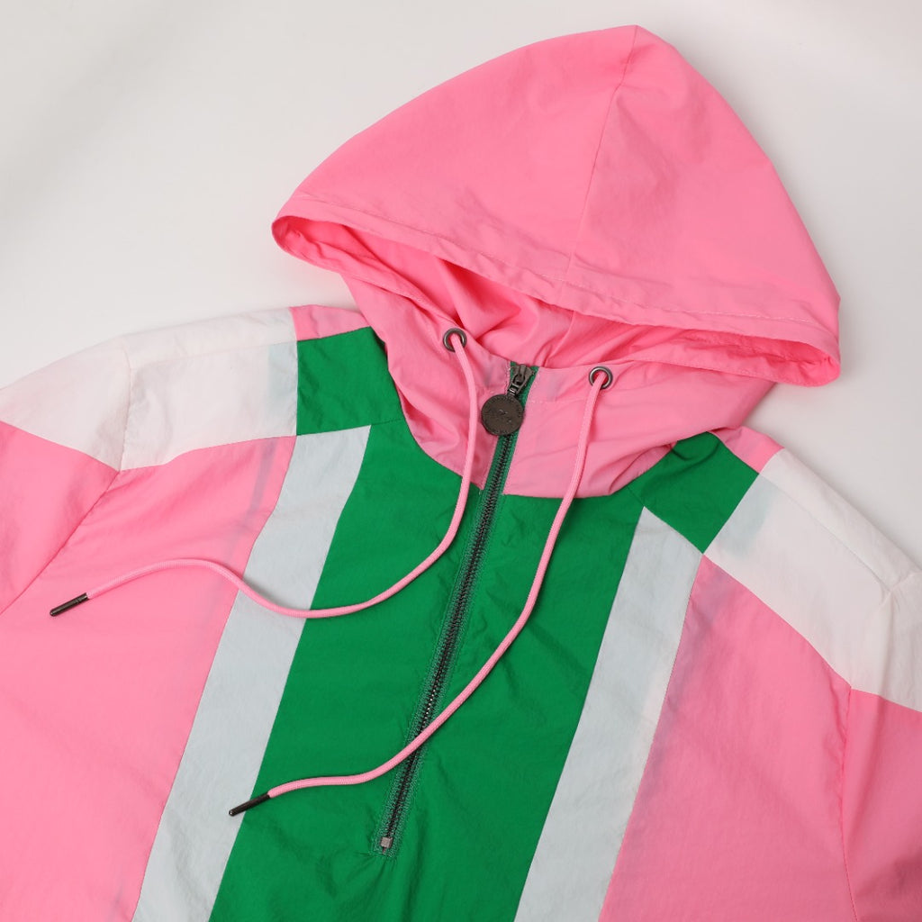 Alpha Half Zip Windbreaker Jacket M