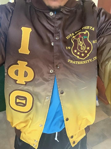 Deference Clothing® compatible with Iota Phi Theta Clothing® Chapter 59  Bomber Jacket Patches