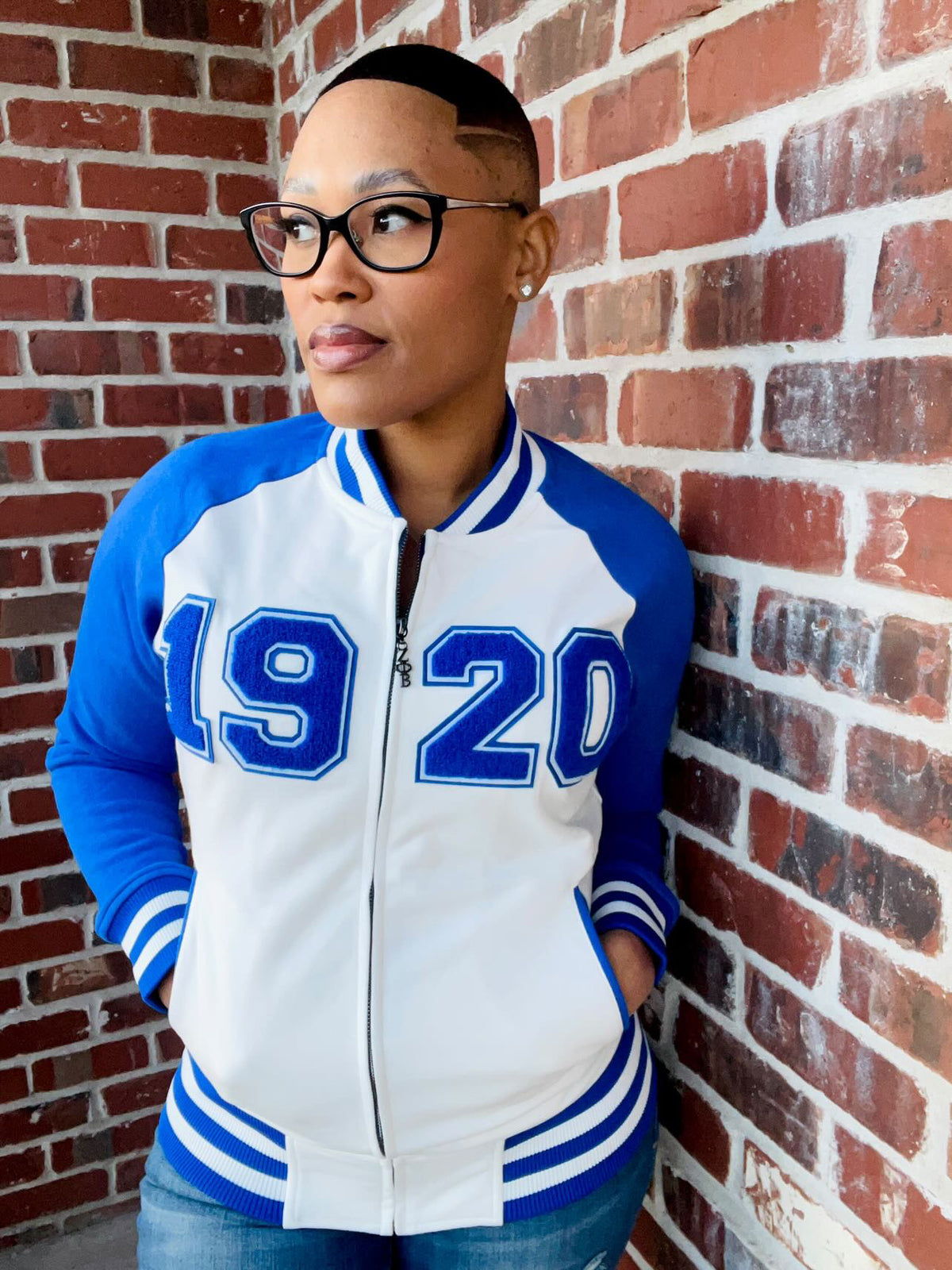 Zeta 1920 Varsity Fleece Jacket