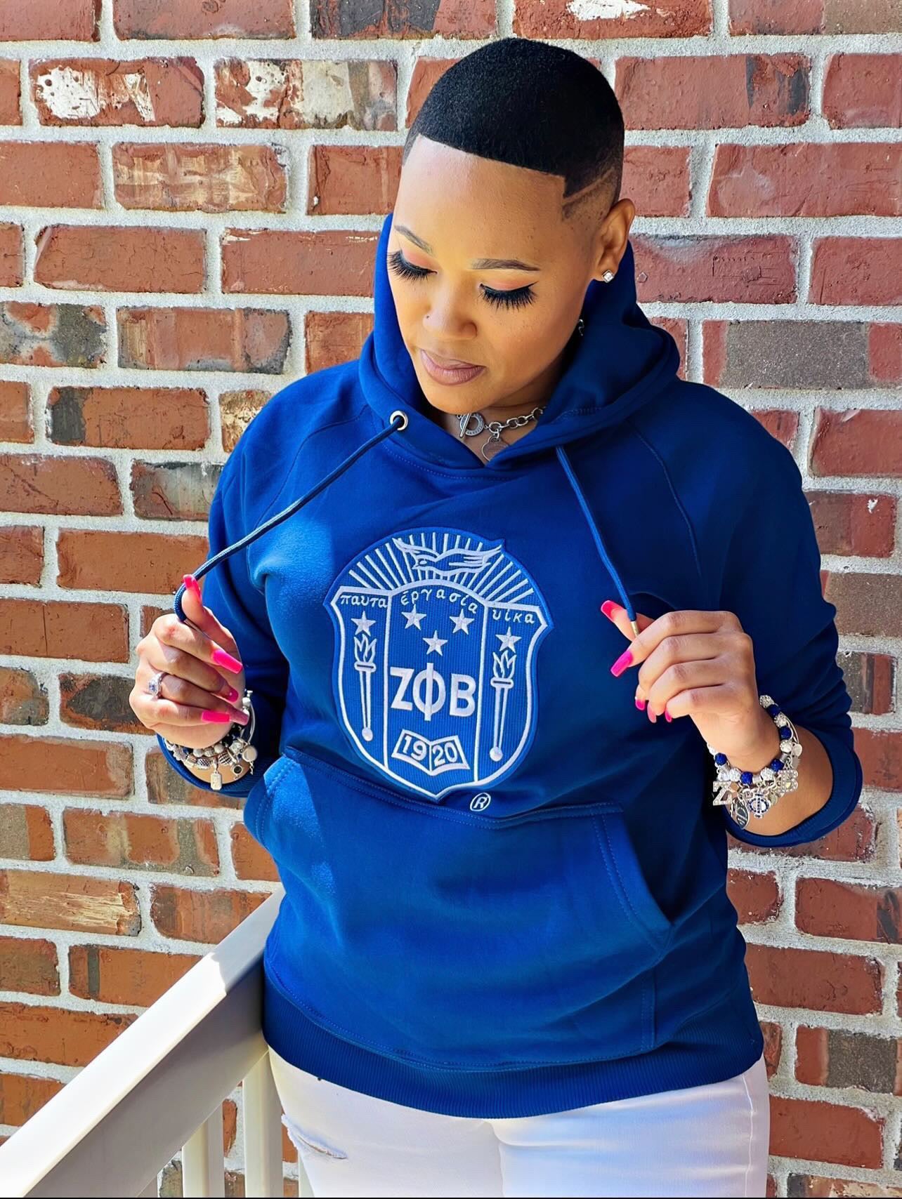 Zeta Premium Crest Hoodie