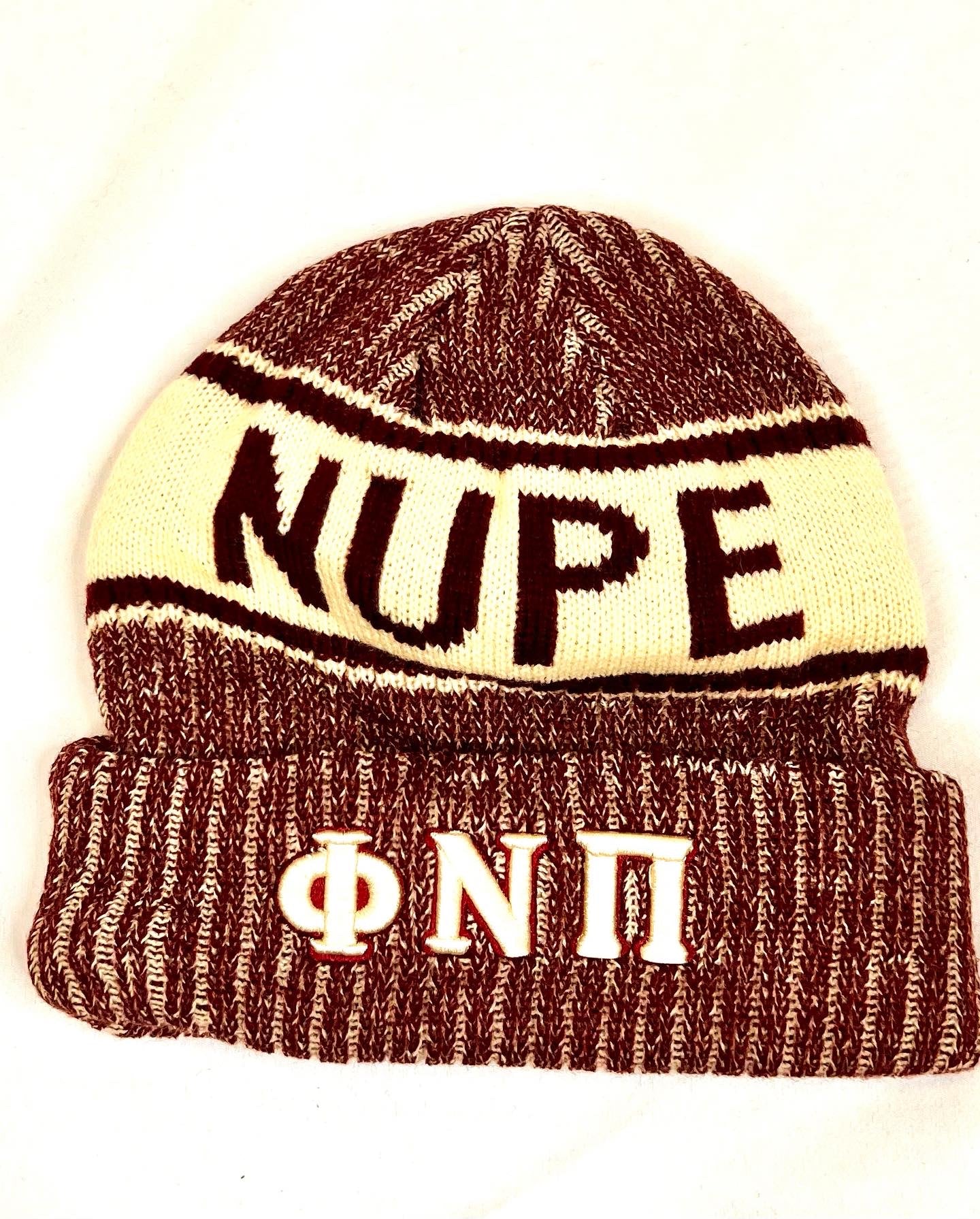 Kappa Kream and Krimson Scarf and One Hat