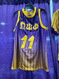 Omega Pinstripe Basketball Jersey – The King McNeal Collection