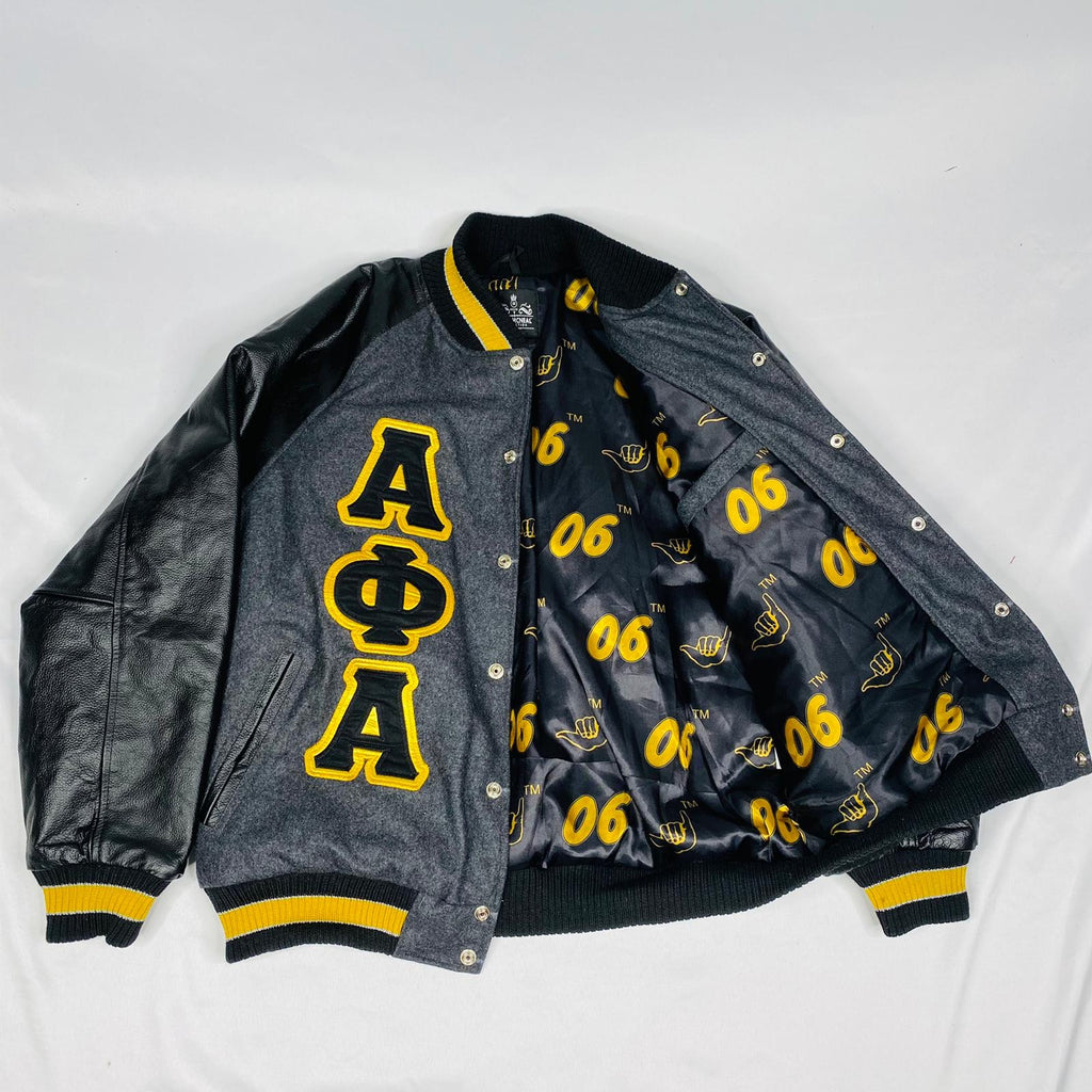 Alpha phi alpha hot sale custom line jackets