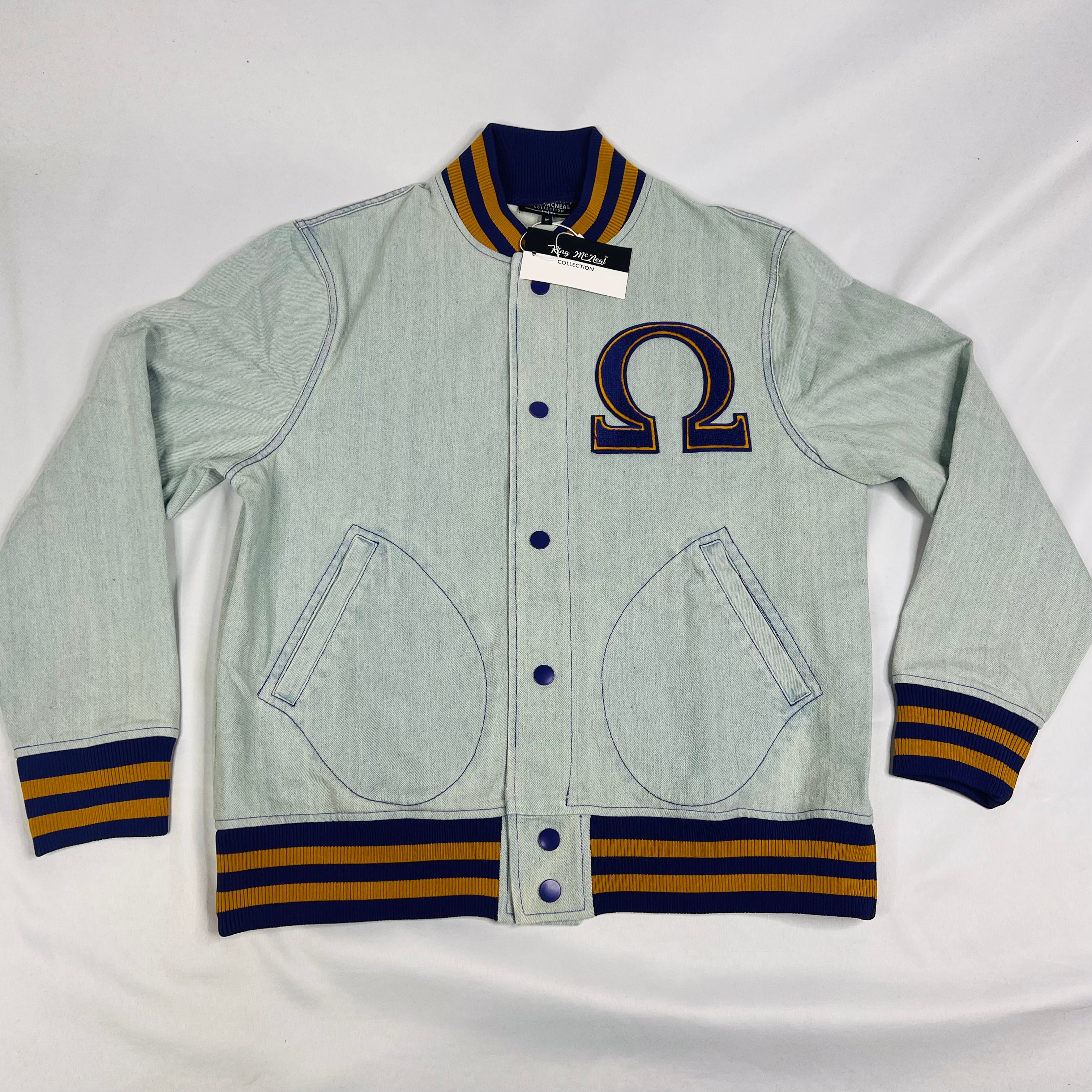 Omega Light Denim Chenille Jacket